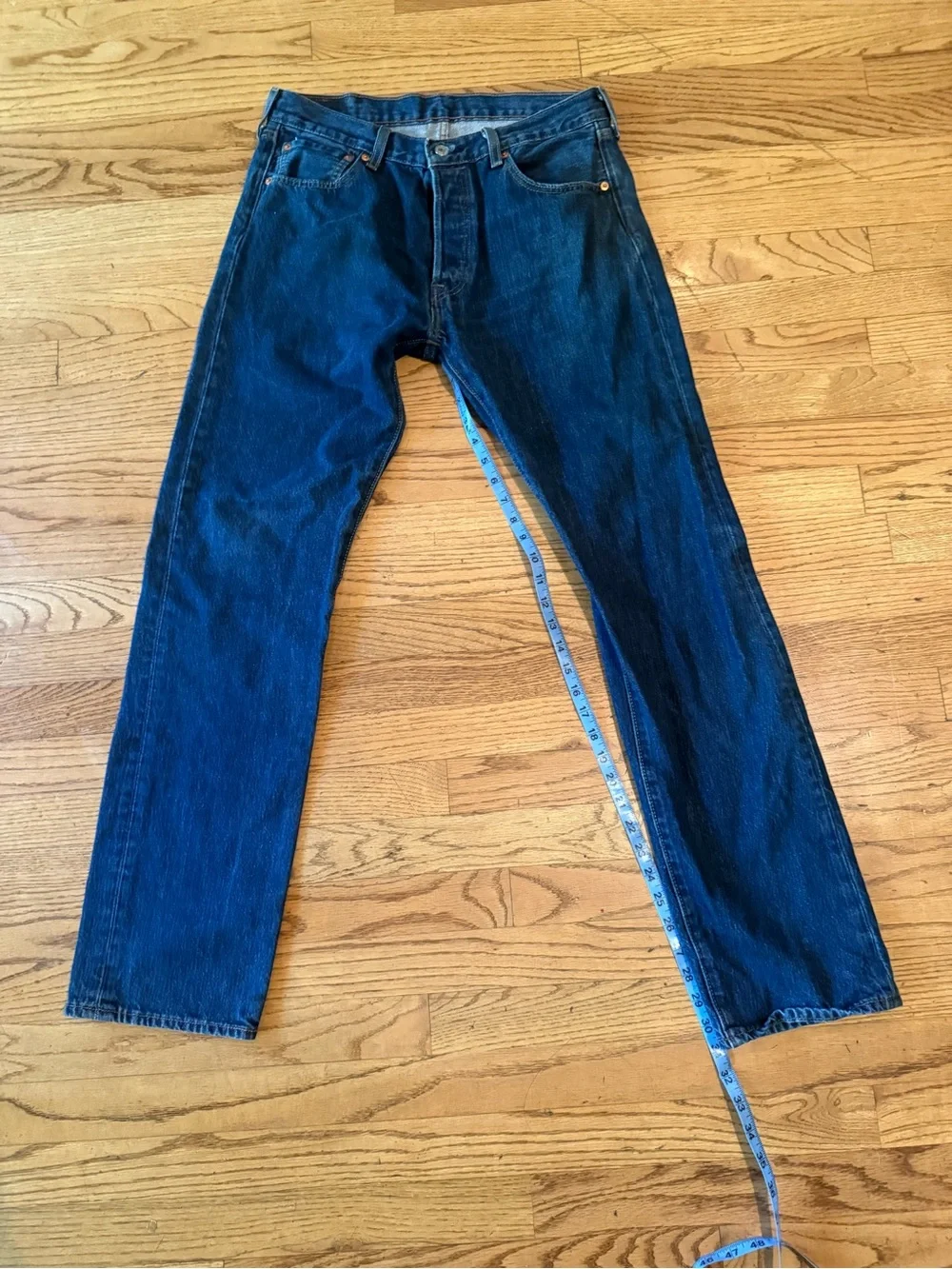 Levi's Classic Straight Jeans in Dark Blue